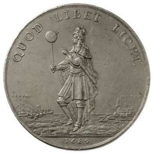Medaille, 1684