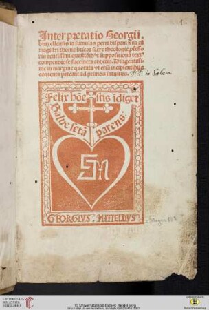 Interpretatio in Summulas Petri Hispani una cum textu eiusdem