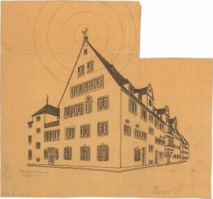 Fischer, Theodor; Stuttgart; Abgeordneten-Kammer - Perspektive
