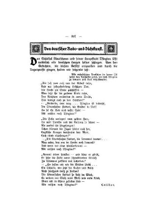 Von deutsche Rede- und Dichtkunst