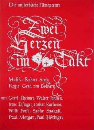 Zwei Herzen im 3/4 Takt