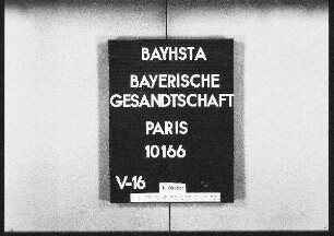 Müller, Emma, geb. Stumm, und Müller, Karl, Maler, beide in Paris, auf Veranl. der Stadt Landstuhl und Wolfanger, Franz, Arbeiter in Paris, auf Veranl. des Arbeiters Georg Spies in Paris