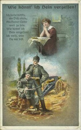 Wie könnt' ich Dein vergessen!