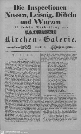 Ziegra, Lüptitz : 9. Lieferung