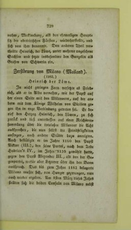 Zerstoerung von Milano (Mailand)