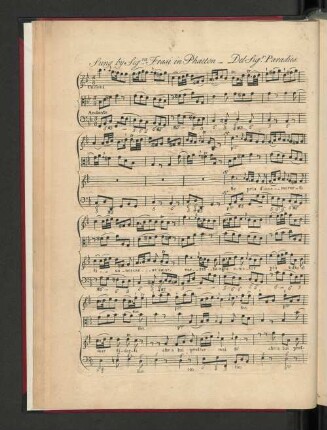 Sung by Signora Frasi in Phaeton