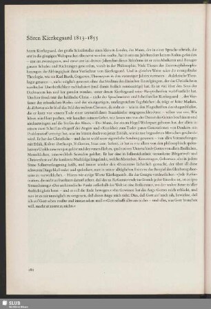 Sören Kierkegaard 1813-1855