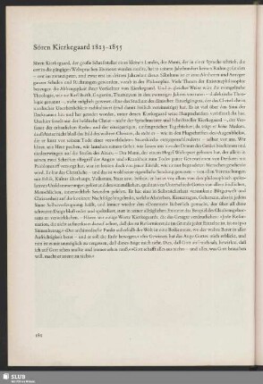 Sören Kierkegaard 1813-1855
