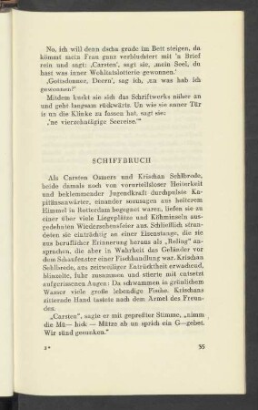 Schiffbruch