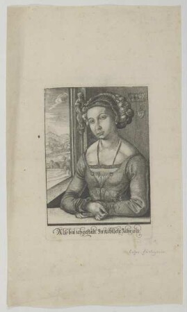 Bildnis der Catharina Fürleger