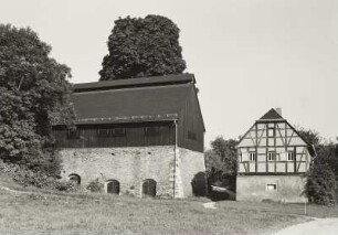 Chemnitz-Niederrabenstein, Kalkbrennofen und Brennmeisterhaus