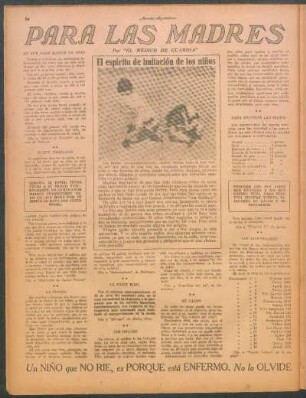 El espíritu de imitación de los niños