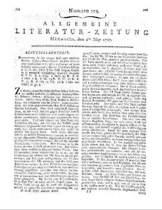 [Maurin de Pompigny]: Mieux fait douceur que violence, ou le pere comme il y en a peu. Comédie en deux Actes en Prose. Tirée d'une Histoire véritable. Paris: Cailleau 1786
