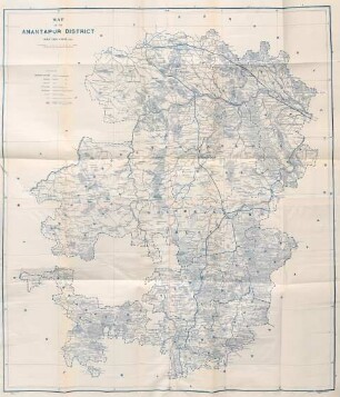 Map of the Anantapur District
