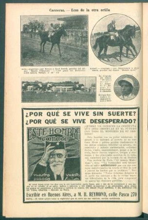 Carreras.- Ecos de la otra orilla