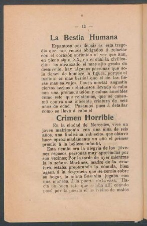Crimen horrible