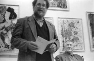Brecht-Haus : Im Brecht-Haus: "Poesiealbum" mit Richard Pietrass und Hans Cibulka