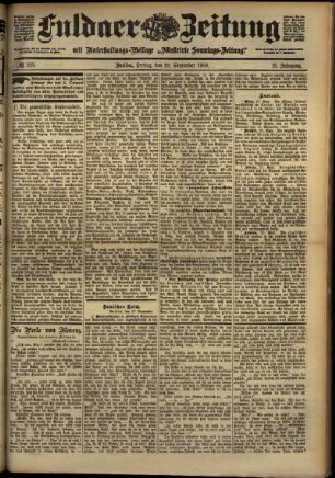 Ausgabe vom Freitag, den 28. September 1900.