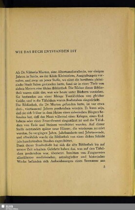 Wie Das Buch Entstanden Ist
