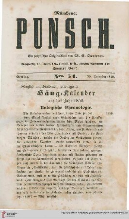 Nro. 54 (30. Dezember 1849)