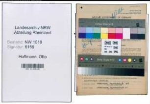 Entnazifizierung Otto Hoffmann , geb. 17.11.1904 (Arbeiter)