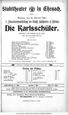 Die Karlsschüler
