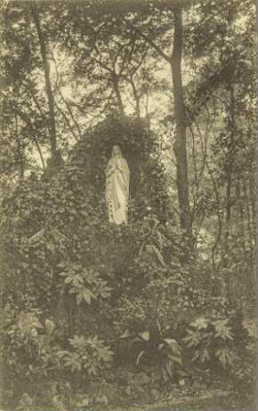 Pensionat Nonnenwerth - Lourdes-Grotte. [R]