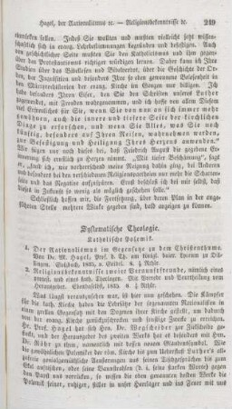 Systematische Theologie