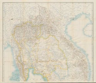 [Map of the kingdom of Siam and its dependencies]