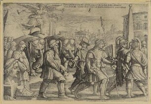 Triumph des Ruhms, Blatt aus der Folge der Triumphe nach Petrarca