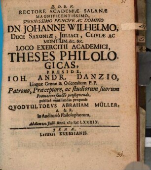 Theses philologicas