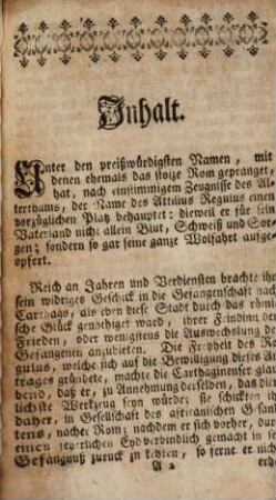 Regulus : Ein Trauerspiel