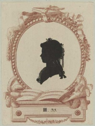 Bildnis der Elisabeth Wilhelmine Hiller