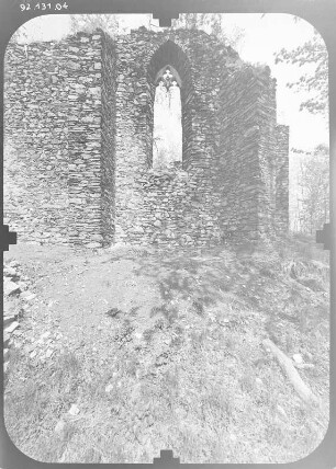 Krebes (Weischlitz-Krebes). Ruine Burgstein
