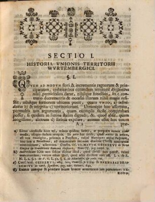 Specimen ivris pvblici Wirtembergici sistens historiam et ivs vnionis territorii Wvrtembergici
