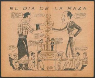 El día de la raza - [Caricatura]