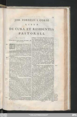 Caput I. Utrum licita sit necne ordinatio sine titulo, seu sine certâ curâ?
