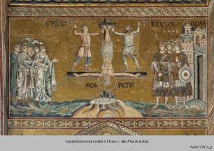 Mosaikprogramm der Petruskapelle : Petrusszenen
