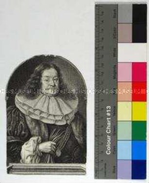 Porträt des Hans Friedrich Löffelholz von Colberg Innerer Rat und Kriegsrat in Nürnberg