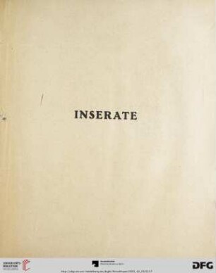 Inserate
