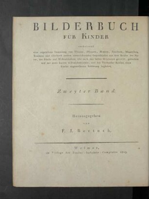 Bd. 2: Bilderbuch für Kinder