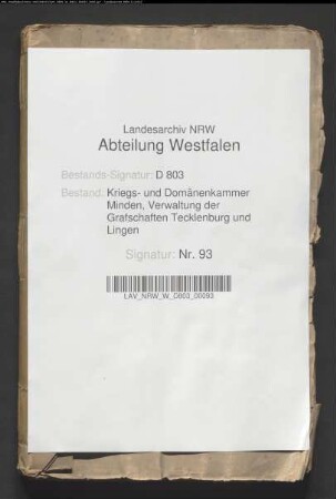 Reparatur der Zehntscheune zu Brochterbeck