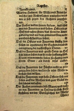Institutiones vitae aulicae : oder Hof-Schul