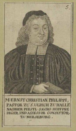 Bildnis des Ernst Christian Philippi
