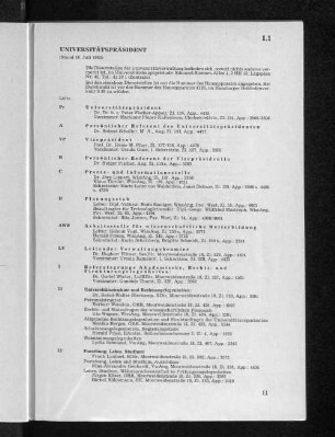 I.1 Universitätspräsident
