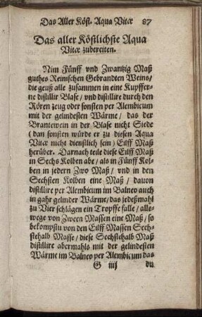 [Angeheuckte köstliche wollbewährte Arzney Experim : vnd Kunststücke]