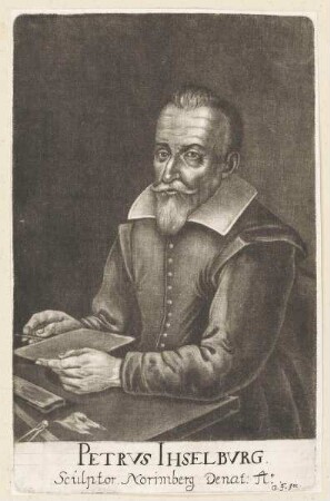 Bildnis des Petrvs Ihselbvrg