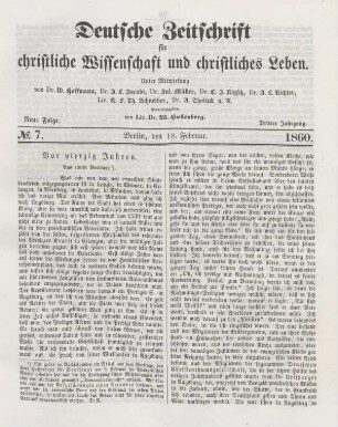 49-51 Vor vierzig Jahren : aus einem Vortrage