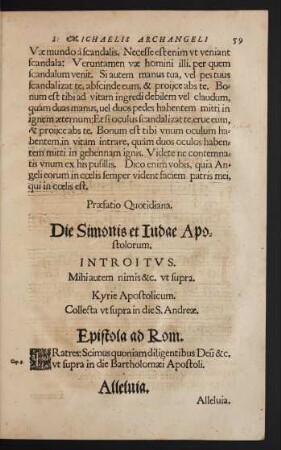 Die Simonis et Iudae Apostolorum.