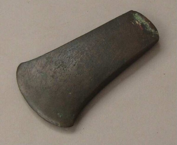 Copper axe blade